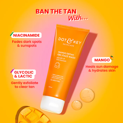 Dot & Key Mango Detan Gel Face Wash