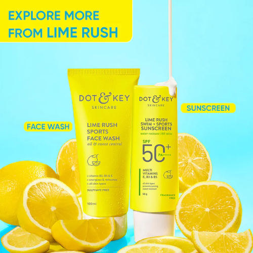 Dot & Key Lime Rush Sports Facewash 100ml