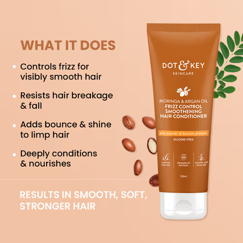 Dot & Key Moringa & Argan Frizz Control Hair Conditioner 120ml