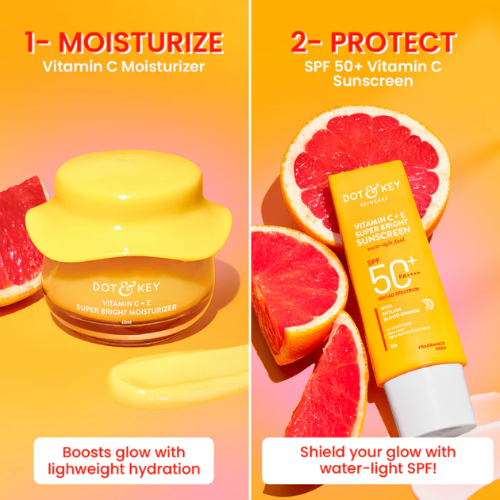 Dot & Key Glow+ Protect Vitamin C Duo 60ml+ 50g