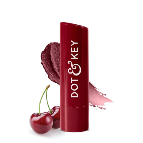 Dot & key SPF 50+ Barrier Repair Hydrating Lip Balm - Pack of 2 (Cocoa Nude + Cherry Crimson)