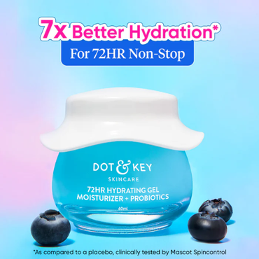 Dot & key 72HR Hydrating Gel Moisturizer, Pack of 2 120ml