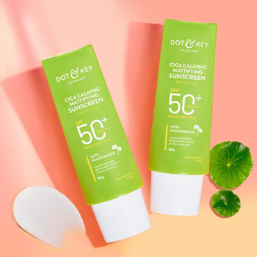 Dot & key SPF 50+ Cica & Niacinamide Sunscreen - Pack of 2 160g