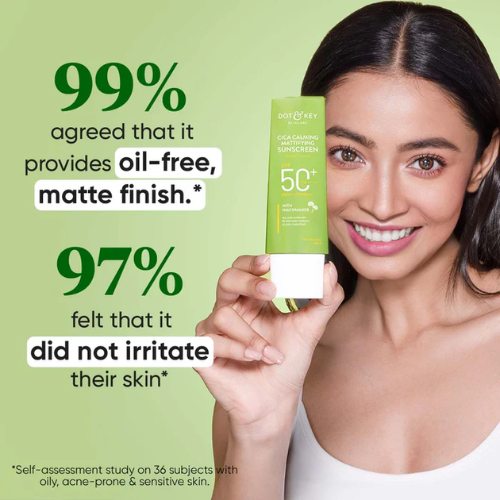 Dot & key SPF 50+ Cica & Niacinamide Sunscreen - Pack of 2 160g