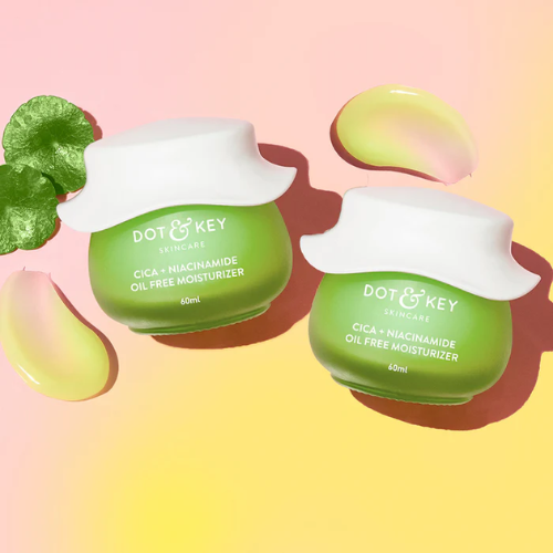 Dot & key Cica Calming Oil Free Moisturizer, Pack of 2 120ml