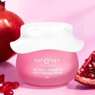 Dot & key Retinol + Ceramide Night Cream, Pack of 2 120ml