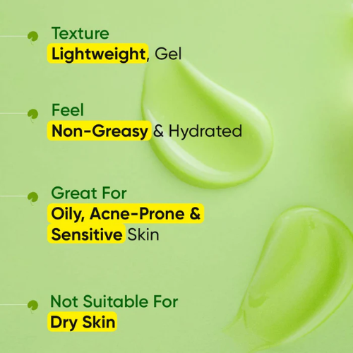Dot & key Cica & Niacinamide Night Gel, Pack of 2 120ml