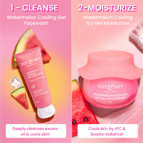 Dot & Key Cleanse + Moisturize Watermelon Duo 160ml