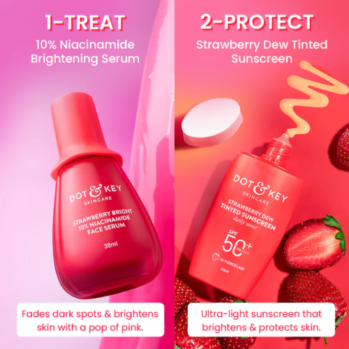 Dot & Key Strawberry + Niacinamide Bright Skin Duo 80ml