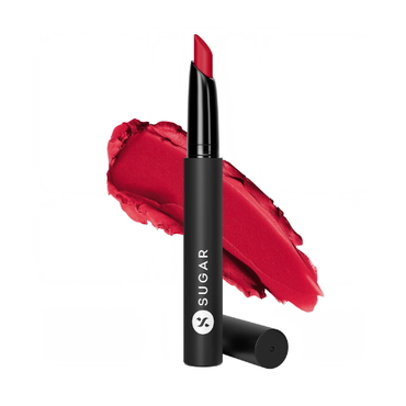 SUGAR Cosmetics Matte Attack Transfer proof Lipstick + Dream Cover SPF15 Mattifying Compact Powder