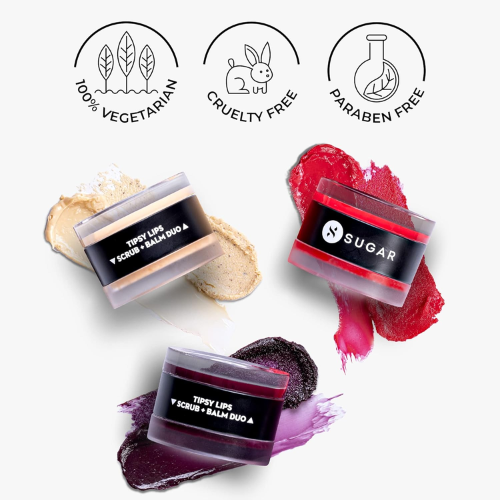 SUGAR Tipsy Lips Scrub + Balm Duo 07 Bramble