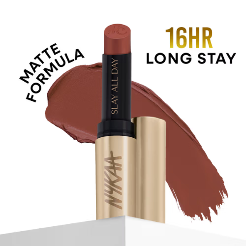 Nykaa Matte to Last No Transfer Long Lasting Lipstick - Chai (3.5g)