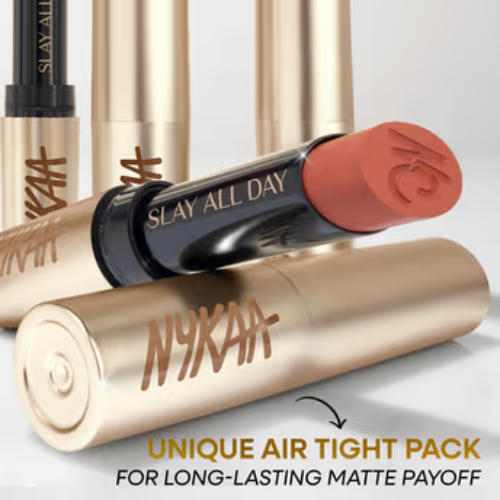Nykaa Matte to Last No Transfer Long Lasting Lipstick - Regal Ruby Rose(3.5g)