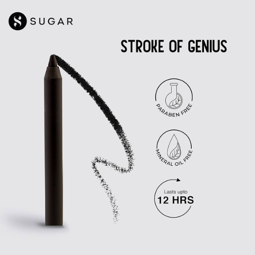 Sugar Stroke Of Genius Heavy-Duty Kohl (black)