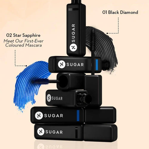 Sugar Bold Unfold Waterproof Mascara black