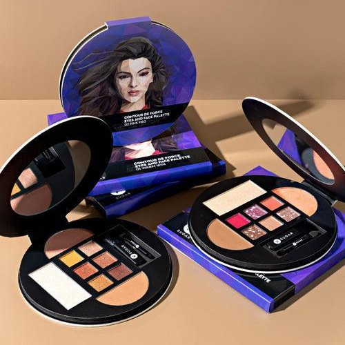 Sugar Contour De Force Eyes And Face Palette - 01 - Warm Win