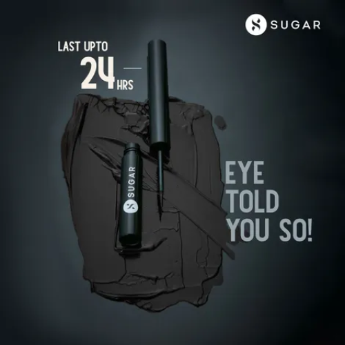 Sugar Eye Told You So! Smudgeproof Eyeliner - 01 Black Swan (Black)