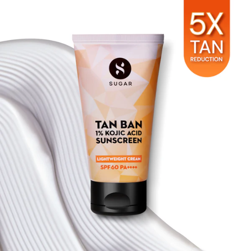 Sugar Tan Ban 1% Kojic Acid Sunscreen