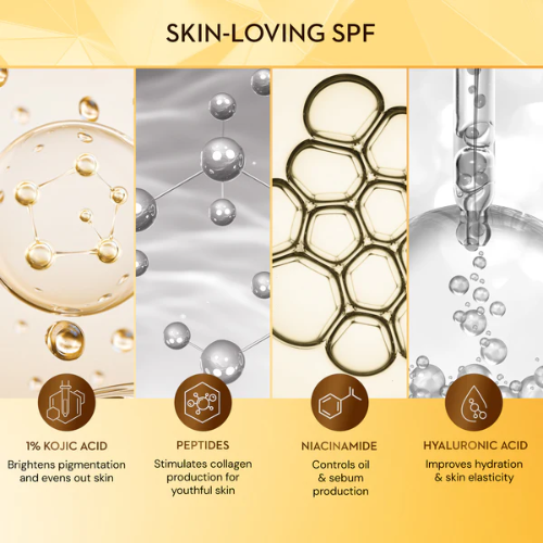 Sugar Tan Ban 1% Kojic Acid Sunscreen