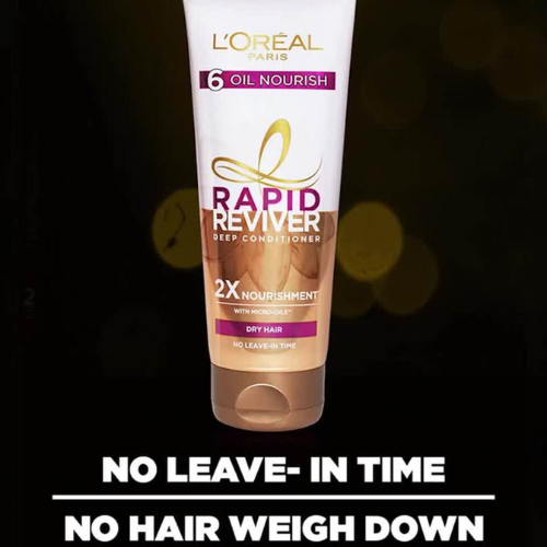 Loreal Paris 6 OIL NOURISH RAPID REVIVER DEEP CONDITIONER (180 ML)