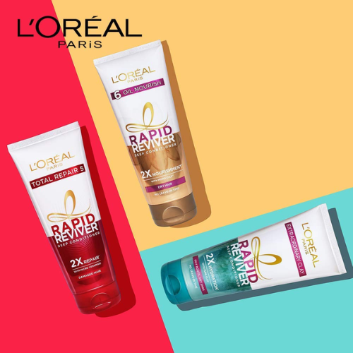 Loreal Paris 6 OIL NOURISH RAPID REVIVER DEEP CONDITIONER (180 ML)