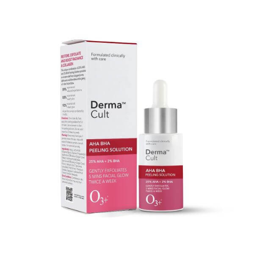 O3+ AHA BHA Peeling Solution for Glowing Skin and Pore Cleansing (30 ml)
