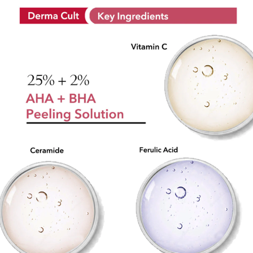 O3+ AHA BHA Peeling Solution for Glowing Skin and Pore Cleansing (30 ml)