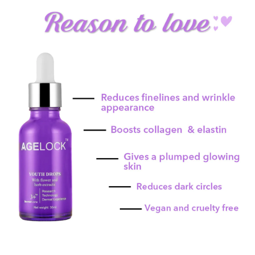 O3+ Youth Drops serum for bouncy, plumper skin (30ml)