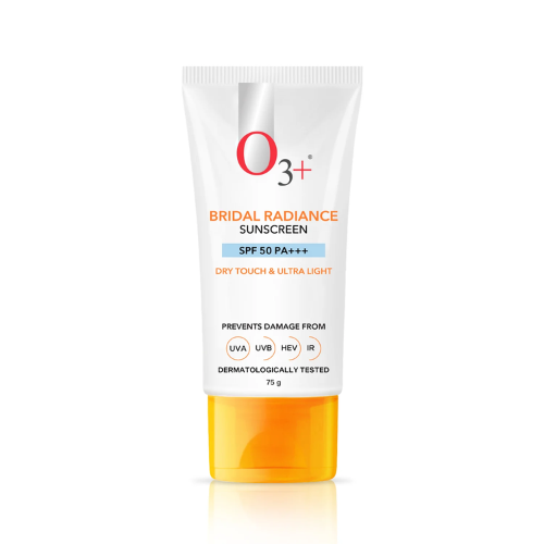 O3+ Bridal Radiance Sunscreen SPF 50 PA +++ (75g)