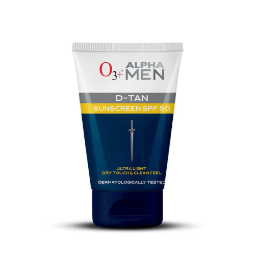 O3+ ALPHA MEN D TAN Sunscreen (50gm)