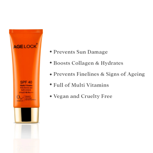 O3+ Agelock SPF 40 Multi-Vitamin Cream