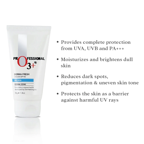 O3+SPF 40 Cream Derma Fresh (50g)