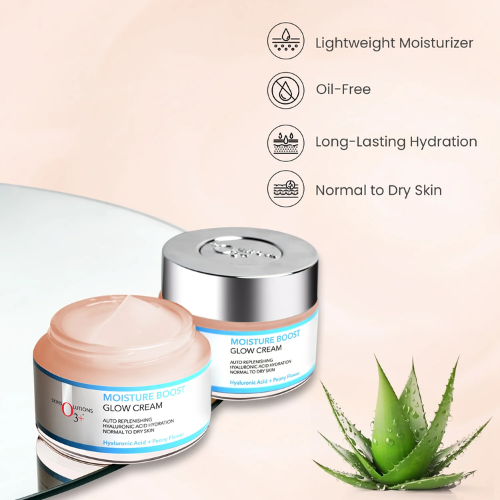O3+ Moisture Boost Glow Moisturiser Cream 48 Hr With Hyaluronic Acid