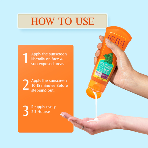 Lotus Safe Sun Silk Touch Mattifying UV Crème SPF 50