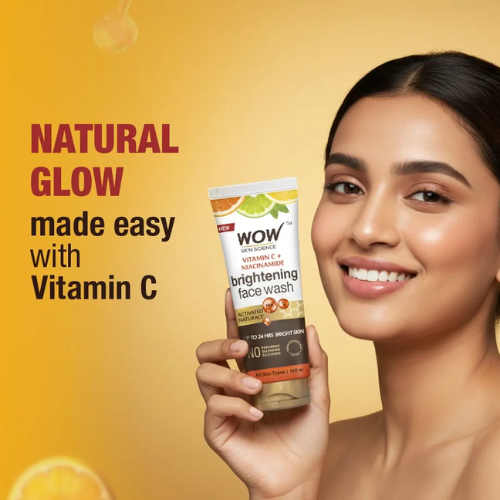 WOW Vitamin C & Niacinamide Brightening Face Wash