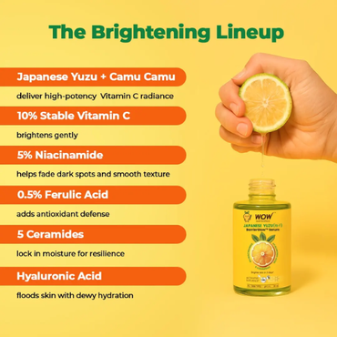 WOW Japanese YUZU + Ceramide Serum | 30 ml