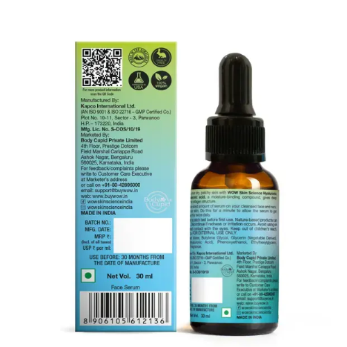 WOW Hyaluronic Acid Face Serum | 30 ml