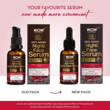 WOW Anti Aging Night Face Serum | 50 ml