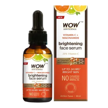 WOW Vitamin C & Niacinamide Brightening Face Serum | 30 ml