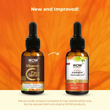 WOW Vitamin C+ Face Serum To Decrease Formation Of Fine Lines | 30 ml