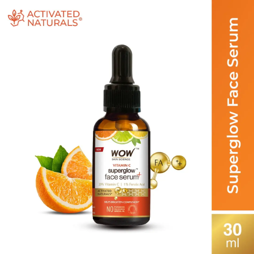 WOW Vitamin C+ Face Serum To Decrease Formation Of Fine Lines | 30 ml