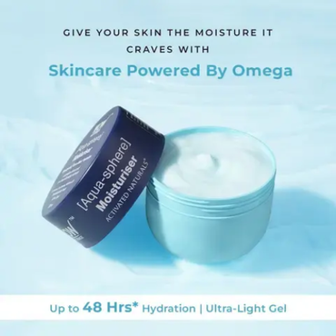 WOW Aqua Sphere Moisturiser For All Skin Types | 200 ml