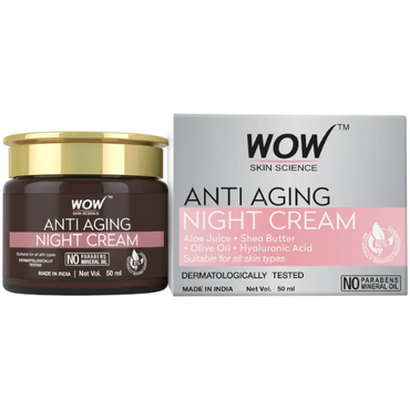 WOW Anti Aging Night Cream | 50 ml