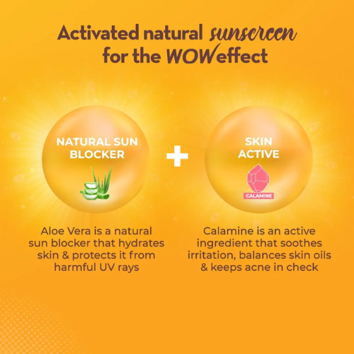 WOW Sunscreen Gel For Oily & Acne Prone Skin | SPF 50 PA++++ | 50 ml