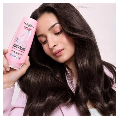 L’Oréal Paris Glycolic Gloss Shine Sealing Conditioner – For Glossy, Smooth Hair