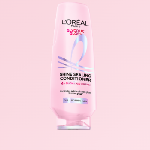 L’Oréal Paris Glycolic Gloss Shine Sealing Conditioner – For Glossy, Smooth Hair