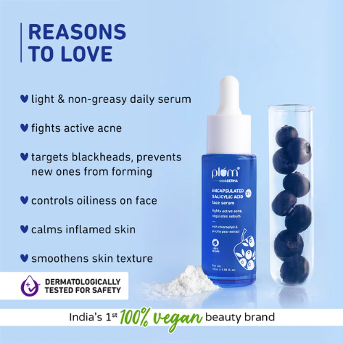 Plum 2% Encapsulated Salicylic Acid Anti-Acne Face Serum 30ml