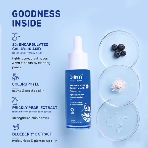 Plum 2% Encapsulated Salicylic Acid Anti-Acne Face Serum 30ml