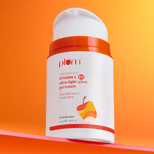 Plum 1% Vitamin C Ultra-Light Glow Boosting Gel Cream with Alpha Arbutin