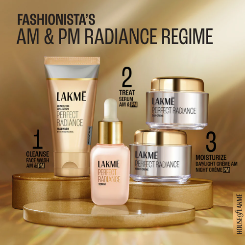 Lakmé Perfect Radiance Night Cream – Niacinamide for Brightening & Overnight Skin Renewal | 50 g